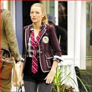 内地版<em>绯闻女孩校服</em>被批雷图