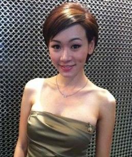 留<em>短发</em>依然漂亮的tvb女明星