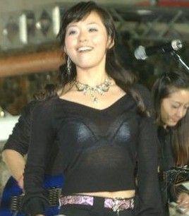 李冰冰陈好透视装现黑色<em>胸罩</em>