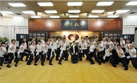 刘家良葬礼,九大门派到场送行